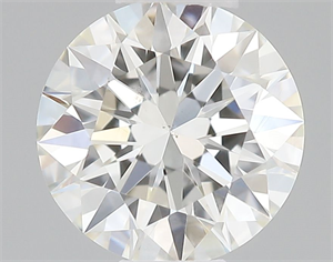 Picture of Natural Diamond 0.41 Carats, Round with Excellent Cut, I Color, SI1 Clarity and Certified by GIA