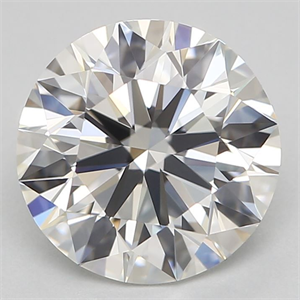 Picture of Natural Diamond 1.50 Carats, Round with Excellent Cut, G Color, VVS2 Clarity and Certified by GIA