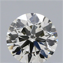 Natural Diamond 0.42 Carats, Round with Excellent Cut, I Color, VS1 Clarity and Certified by IGI