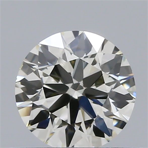 Picture of Natural Diamond 0.42 Carats, Round with Excellent Cut, I Color, VS1 Clarity and Certified by IGI