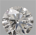 Natural Diamond 0.51 Carats, Round with Very Good Cut, H Color, SI2 Clarity and Certified by IGI