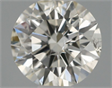 Natural Diamond 0.40 Carats, Round with Excellent Cut, I Color, SI2 Clarity and Certified by IGI