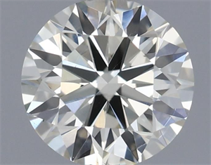 Picture of Natural Diamond 0.50 Carats, Round with Very Good Cut, J Color, VS1 Clarity and Certified by IGI