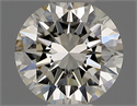 Natural Diamond 0.41 Carats, Round with Very Good Cut, I Color, VVS1 Clarity and Certified by IGI