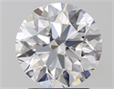 Natural Diamond 2.30 Carats, Round with Excellent Cut, D Color, VS1 Clarity and Certified by GIA