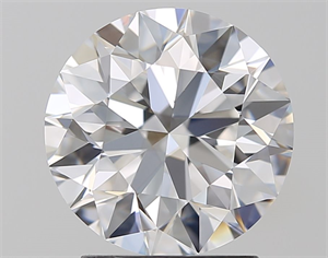 Picture of Natural Diamond 2.30 Carats, Round with Excellent Cut, D Color, VS1 Clarity and Certified by GIA