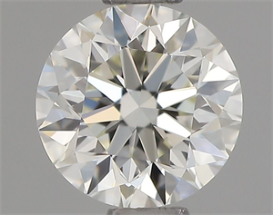 Picture of Natural Diamond 0.50 Carats, Round with Very Good Cut, K Color, VVS2 Clarity and Certified by GIA