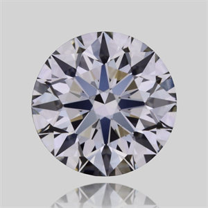 Picture of Natural Diamond 0.40 Carats, Round with Excellent Cut, K Color, VS2 Clarity and Certified by GIA