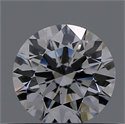 Natural Diamond 0.44 Carats, Round with Excellent Cut, D Color, VS2 Clarity and Certified by GIA