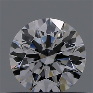 Picture of Natural Diamond 0.44 Carats, Round with Excellent Cut, D Color, VS2 Clarity and Certified by GIA