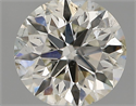 Natural Diamond 0.40 Carats, Round with Excellent Cut, I Color, SI2 Clarity and Certified by IGI