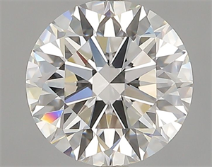 Picture of Natural Diamond 1.51 Carats, Round with Excellent Cut, G Color, VVS2 Clarity and Certified by GIA