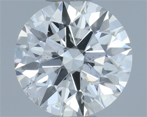 Picture of Natural Diamond 0.50 Carats, Round with Excellent Cut, I Color, SI2 Clarity and Certified by GIA