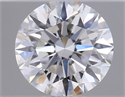 Natural Diamond 0.40 Carats, Round with Excellent Cut, H Color, SI1 Clarity and Certified by GIA