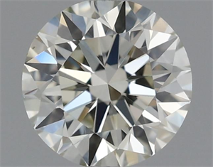 Picture of Natural Diamond 0.50 Carats, Round with Excellent Cut, J Color, VS1 Clarity and Certified by IGI