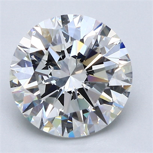 Picture of Natural Diamond 3.00 Carats, Round with Excellent Cut, F Color, VS1 Clarity and Certified by GIA