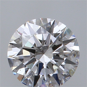 Picture of Natural Diamond 0.41 Carats, Round with Excellent Cut, E Color, VS2 Clarity and Certified by GIA