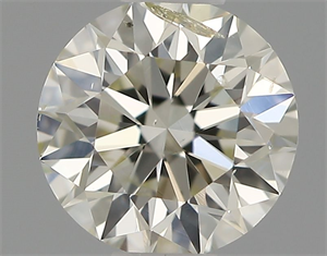 Picture of Natural Diamond 0.40 Carats, Round with Very Good Cut, J Color, SI2 Clarity and Certified by IGI