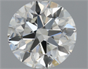 Natural Diamond 1.80 Carats, Round with Excellent Cut, I Color, VVS1 Clarity and Certified by GIA