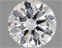 Natural Diamond 0.40 Carats, Round with Very Good Cut, D Color, SI2 Clarity and Certified by GIA