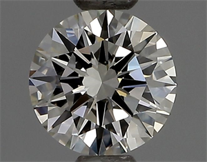 Picture of Natural Diamond 0.40 Carats, Round with Excellent Cut, K Color, VVS1 Clarity and Certified by GIA