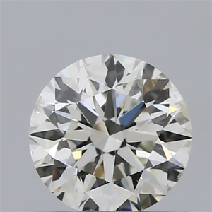 Picture of Natural Diamond 0.41 Carats, Round with Excellent Cut, G Color, SI1 Clarity and Certified by IGI