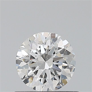 Picture of Natural Diamond 0.45 Carats, Round with Excellent Cut, F Color, SI1 Clarity and Certified by GIA