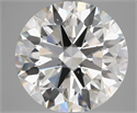 Natural Diamond 5.50 Carats, Round with Excellent Cut, G Color, SI1 Clarity and Certified by GIA