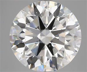 Picture of Natural Diamond 5.50 Carats, Round with Excellent Cut, G Color, SI1 Clarity and Certified by GIA