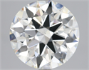 Natural Diamond 3.01 Carats, Round with Excellent Cut, J Color, SI1 Clarity and Certified by GIA