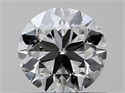 Natural Diamond 0.50 Carats, Round with Very Good Cut, J Color, VVS2 Clarity and Certified by GIA