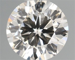 Picture of Natural Diamond 0.41 Carats, Round with Good Cut, I Color, SI1 Clarity and Certified by IGI