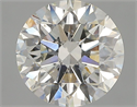 Natural Diamond 2.80 Carats, Round with Excellent Cut, I Color, SI2 Clarity and Certified by GIA