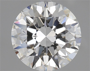 Picture of Natural Diamond 1.90 Carats, Round with Excellent Cut, F Color, VVS1 Clarity and Certified by GIA