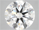 Natural Diamond 7.05 Carats, Round with Excellent Cut, G Color, VS1 Clarity and Certified by GIA