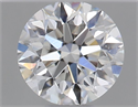 Natural Diamond 0.40 Carats, Round with Very Good Cut, F Color, SI1 Clarity and Certified by GIA