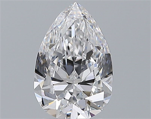 Picture of Natural Diamond 1.50 Carats, Pear with  Cut, D Color, VVS2 Clarity and Certified by GIA