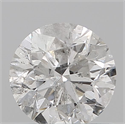 Natural Diamond 0.70 Carats, Round with Very Good Cut, F Color, I1 Clarity and Certified by IGI