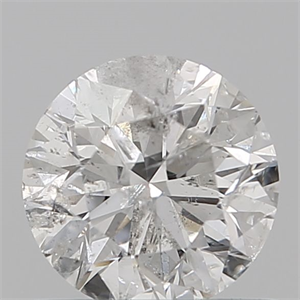 Picture of Natural Diamond 0.70 Carats, Round with Very Good Cut, F Color, I1 Clarity and Certified by IGI