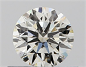 Natural Diamond 0.44 Carats, Round with Excellent Cut, I Color, VS2 Clarity and Certified by GIA