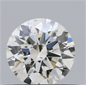 Natural Diamond 0.41 Carats, Round with Excellent Cut, I Color, SI2 Clarity and Certified by GIA