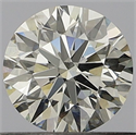 Natural Diamond 0.50 Carats, Round with Excellent Cut, I Color, SI1 Clarity and Certified by GIA