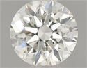 Natural Diamond 0.50 Carats, Round with Excellent Cut, K Color, SI2 Clarity and Certified by GIA