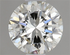 Picture of Natural Diamond 0.50 Carats, Round with Very Good Cut, J Color, SI1 Clarity and Certified by GIA