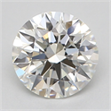 Natural Diamond 0.43 Carats, Round with Excellent Cut, I Color, VVS1 Clarity and Certified by GIA