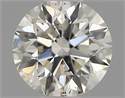 Natural Diamond 0.40 Carats, Round with Excellent Cut, I Color, SI1 Clarity and Certified by IGI