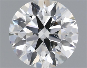 Picture of Natural Diamond 0.50 Carats, Round with Excellent Cut, J Color, SI1 Clarity and Certified by GIA