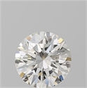 Natural Diamond 1.69 Carats, Round with Excellent Cut, H Color, VS2 Clarity and Certified by GIA