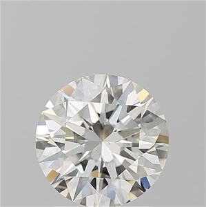 Picture of Natural Diamond 1.69 Carats, Round with Excellent Cut, H Color, VS2 Clarity and Certified by GIA