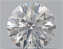 Natural Diamond 0.46 Carats, Round with Excellent Cut, E Color, SI1 Clarity and Certified by GIA